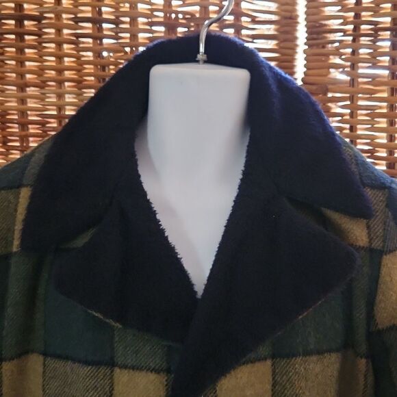 Vintage Wool Plaid Custom Styled Outerwear Plaid Jacket 42 - Picture 2 of 13